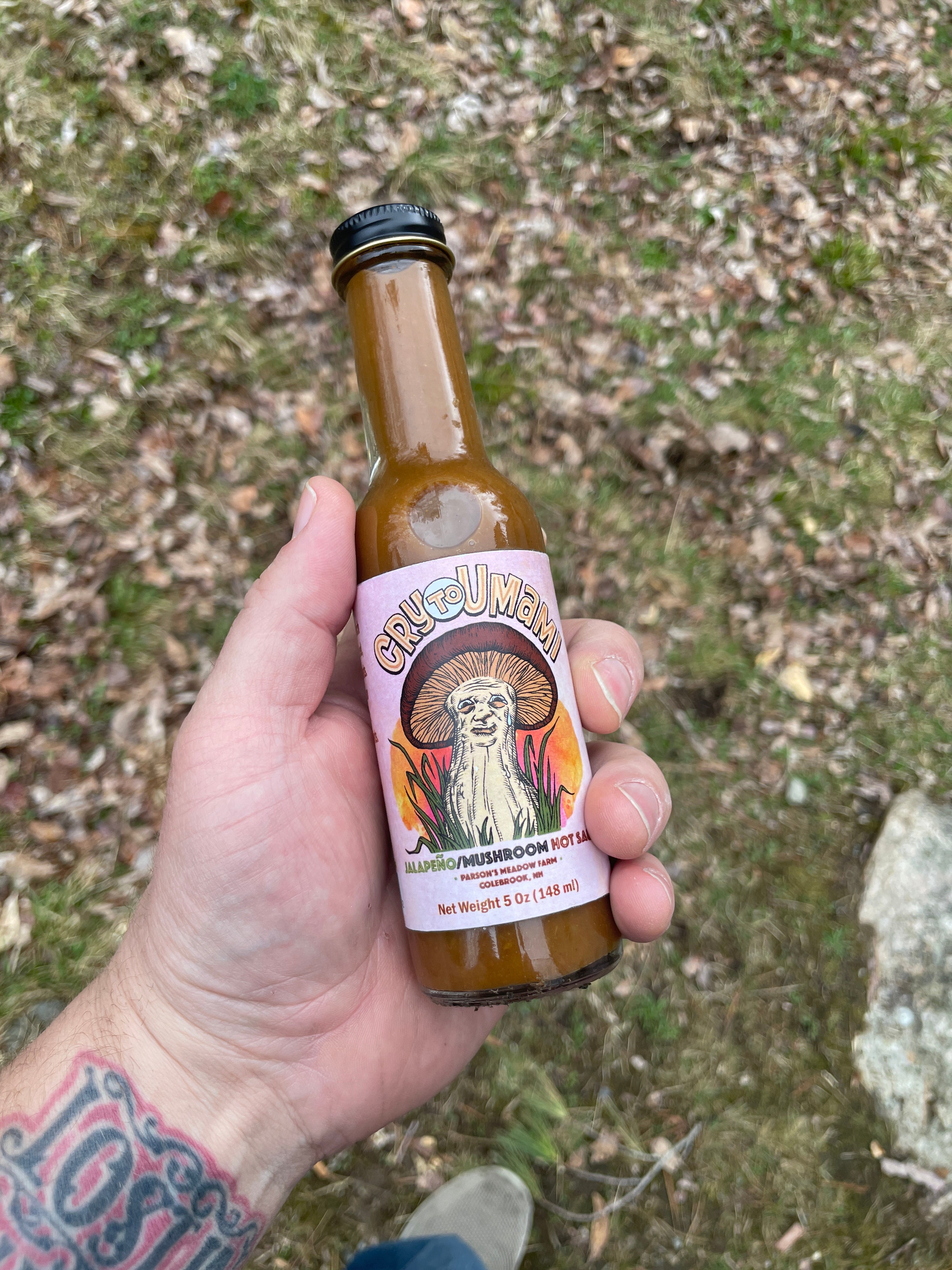 Cry to Umami - Jalapeno/Mushroom Hot Sauce